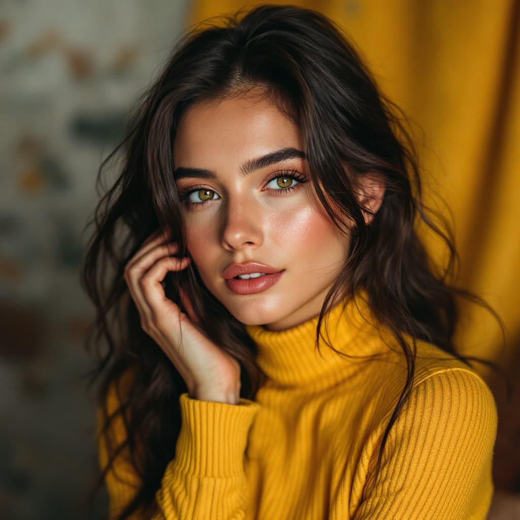 AI generated: Create an image like this for a woman's social media use.