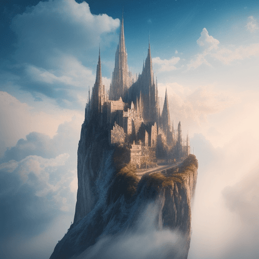 AI generated: Make the uploaded image very high quality and beautiful and place the image in the sky