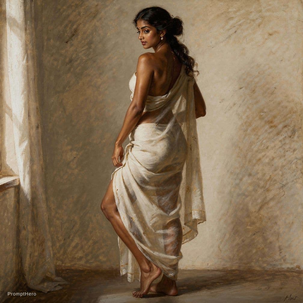 AI generated: Undress nude indian 
