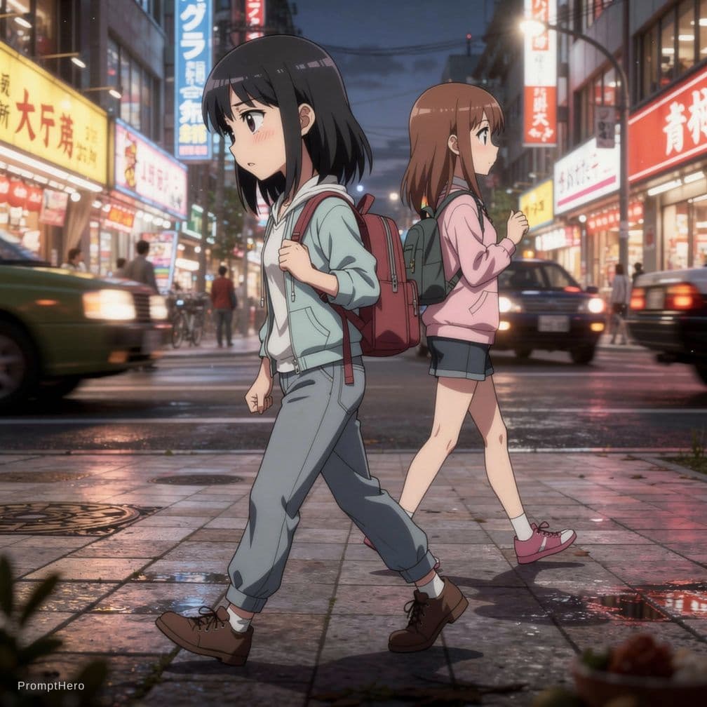 AI generated: score_9, score_8_up, score_7_up, 2girls, tomany girls, source anime, anime screencap, masterpiece, e...