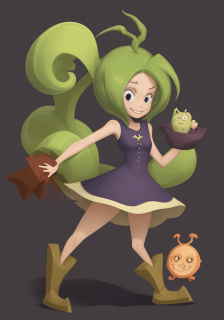AI generated: caracter cantoon