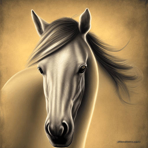 AI generated: horse --sref 3250200374 --stylize 1000 
