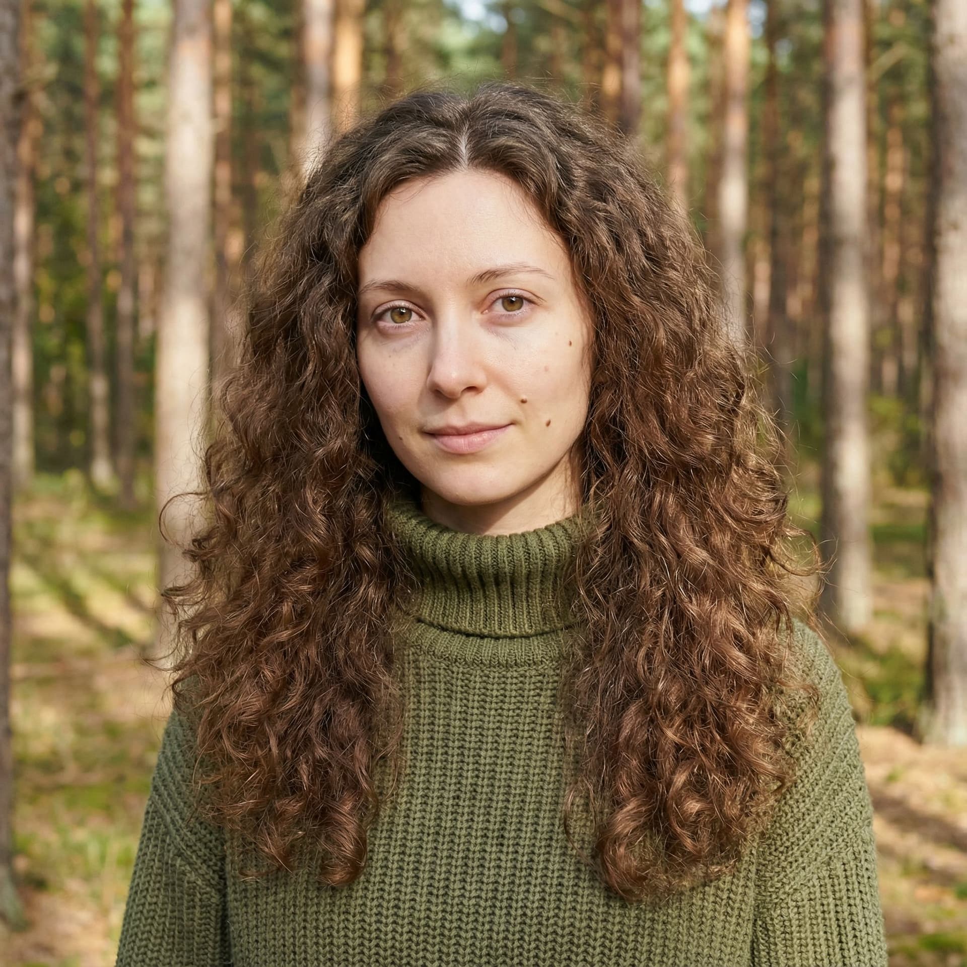 AI generated: Realistic image of the face and torso of a 30-year-old woman with fair, unblemished, and wrinkle-fre...