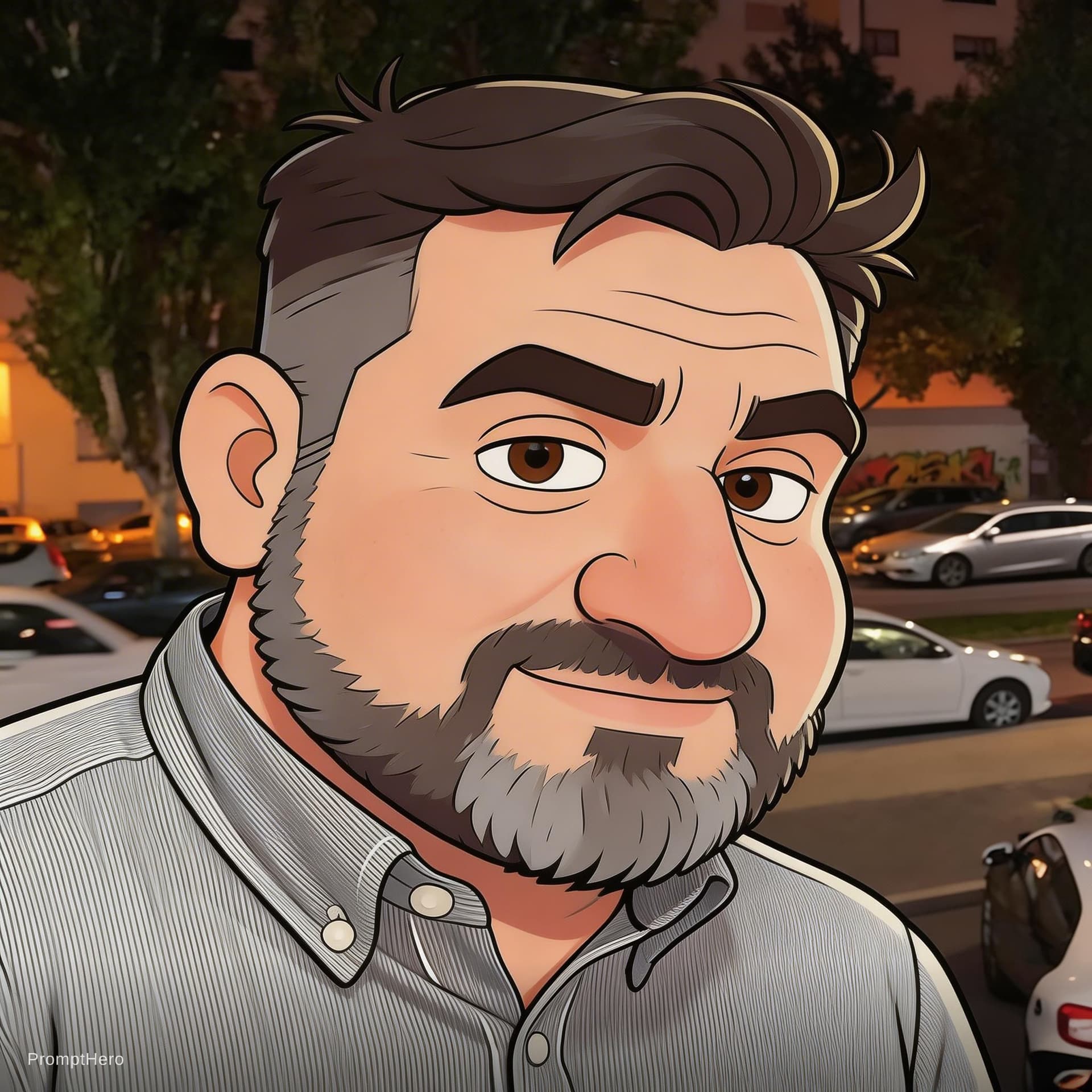 AI generated: CARICATURE STYLE --v 5.1