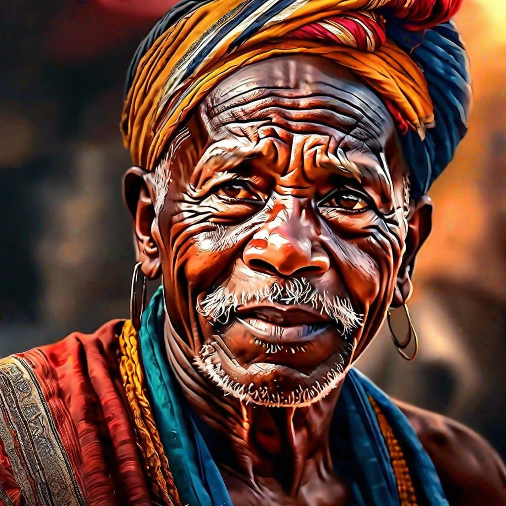 AI generated: 8k, ultra realistic, hyper realistic, extreme detail, digital painting, what is power when one can e...