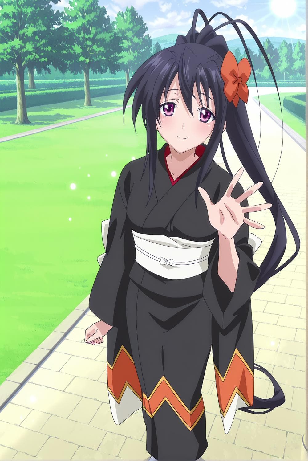 Akeno Himejima - High School DxD - Illustrious - All trainable outfits!