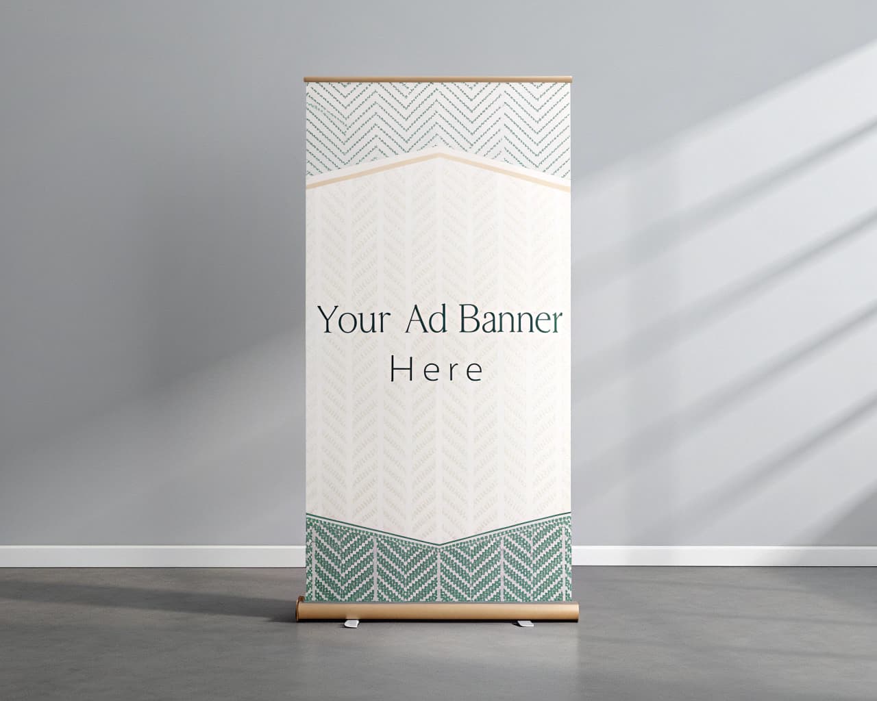 AI generated: “A minimalist vertical web banner placeholder, light grey or off-white background with a subtle bord...