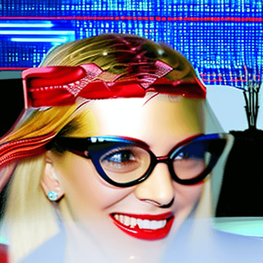 AI generated: <lora:mix4:0. 5> nordic woman, business appearance, wearing golden glasses, full_body, perfect face,...