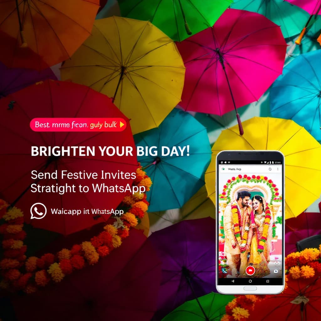 AI generated: Colorful Umbrella Festivity
Background: Bright and festive, with colorful umbrellas commonly seen in...