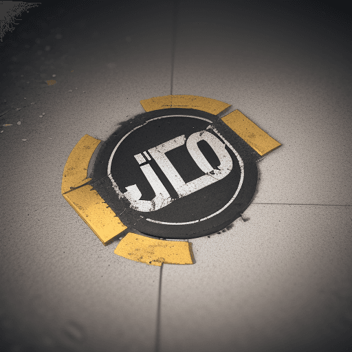 AI generated: create logo with litter J and O related to the Quality Assurance field. cinematic, hyper realism, hi...
