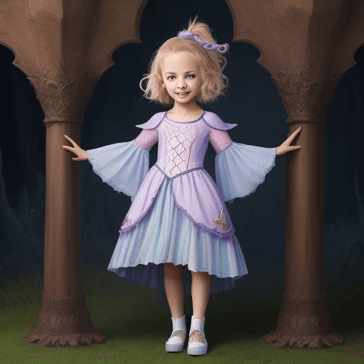 AI generated: exclusive fantasy children's fashion!