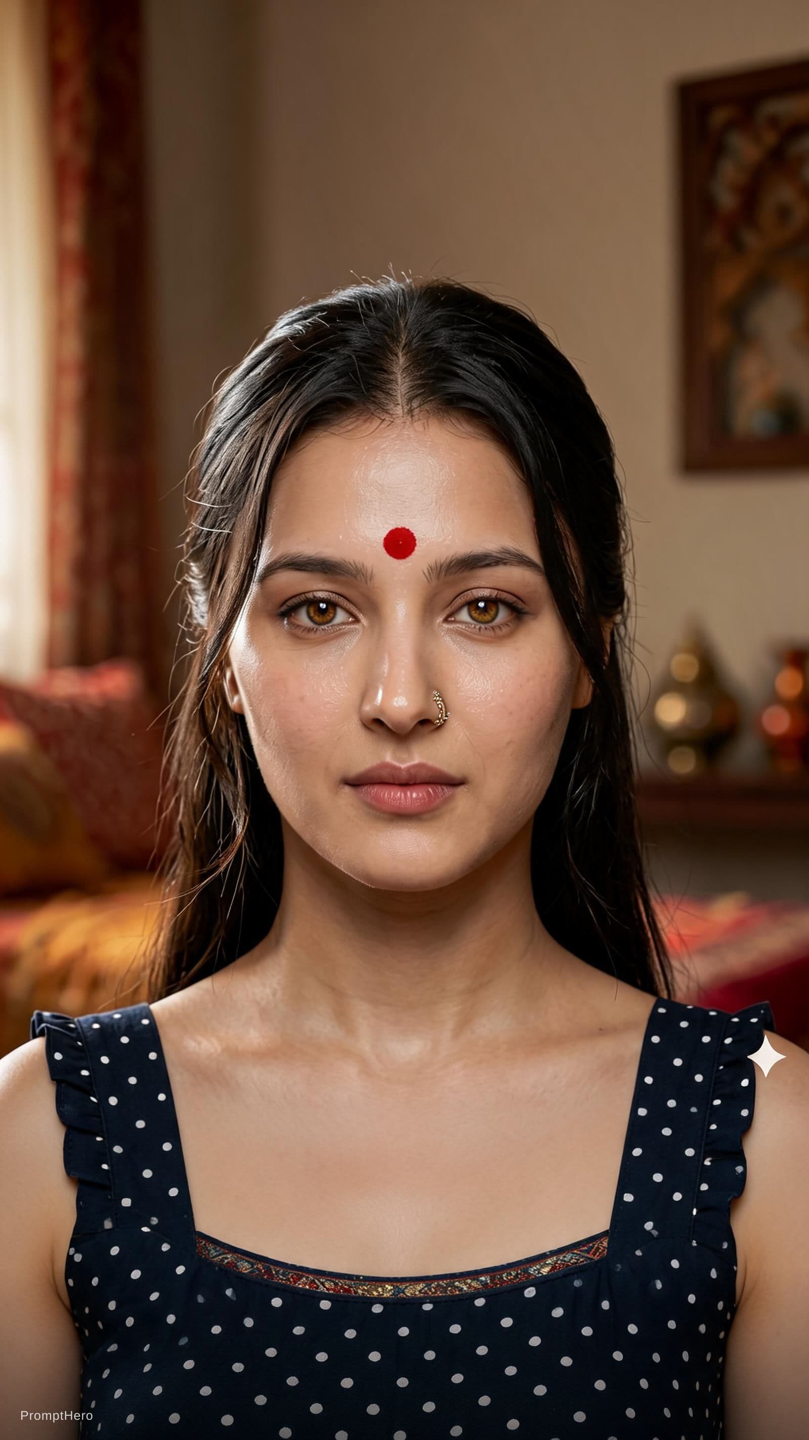 AI generated: a  indian beautifull lady