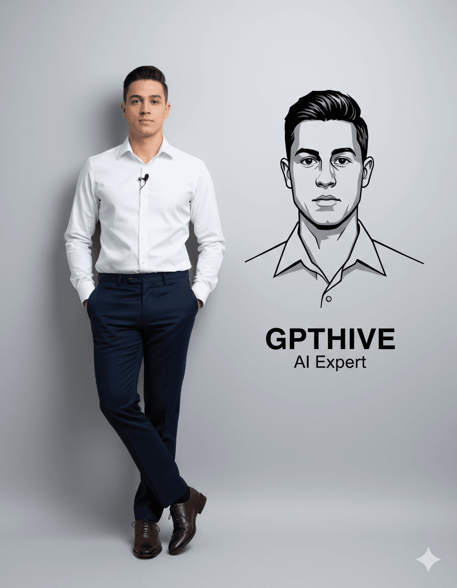 AI generated: “Ultra-realistic 8K full body portrait of [that person in the photo], wearing a clean and pressed wh...