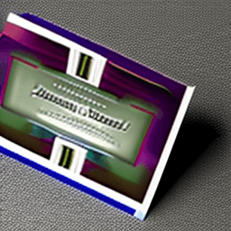 AI generated: business card for a person "Arthur Denisov"