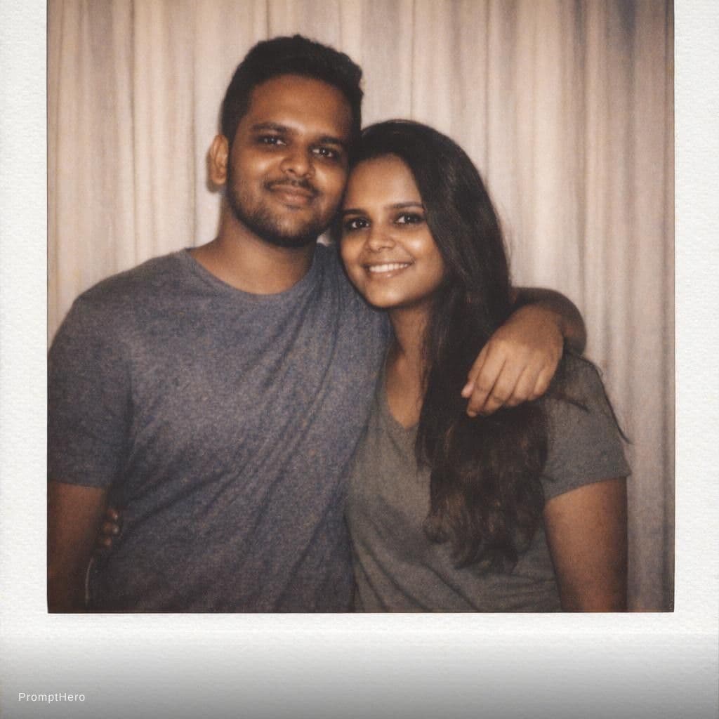 AI generated: Polaroid camera photo with slight blur and flash lighting.
Keep uploaded male user's face exactly as...