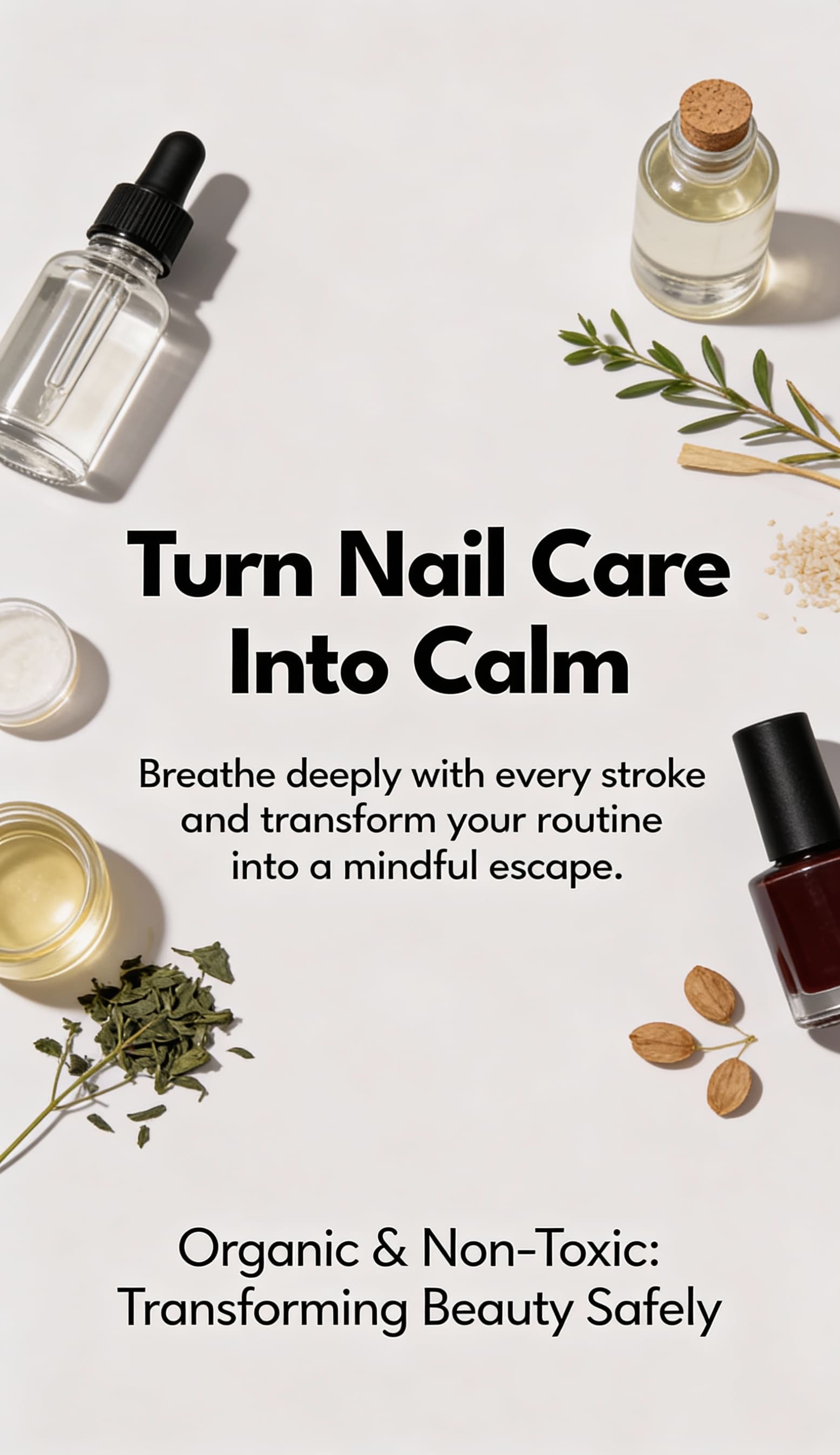 AI generated: Organic and non-toxic nail care products are transforming the beauty landscape. These products offer...