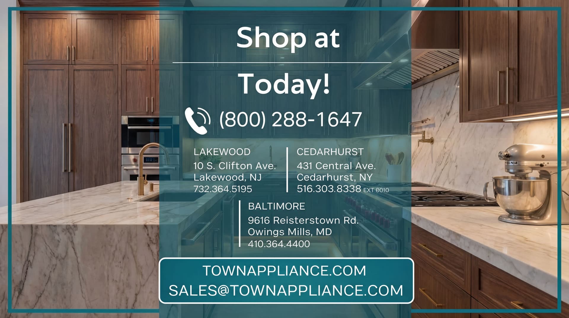 AI generated: put Baltimore contact information on top after Cedarhurst contact information same alignment. Extend...