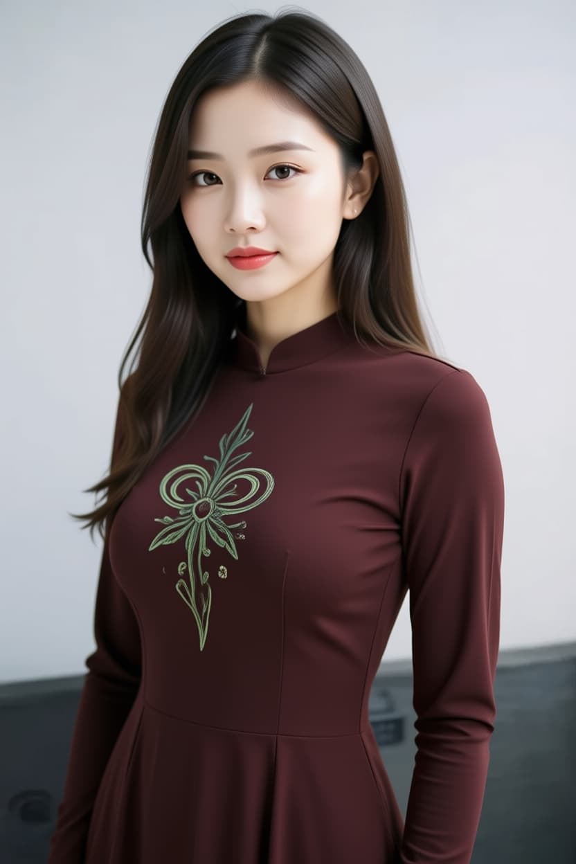 AI generated: a Vietnamese woman with black hair