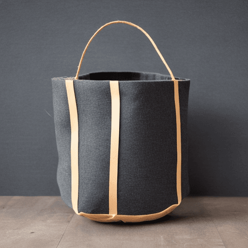 AI generated: WOOD CHARCOAL BAG