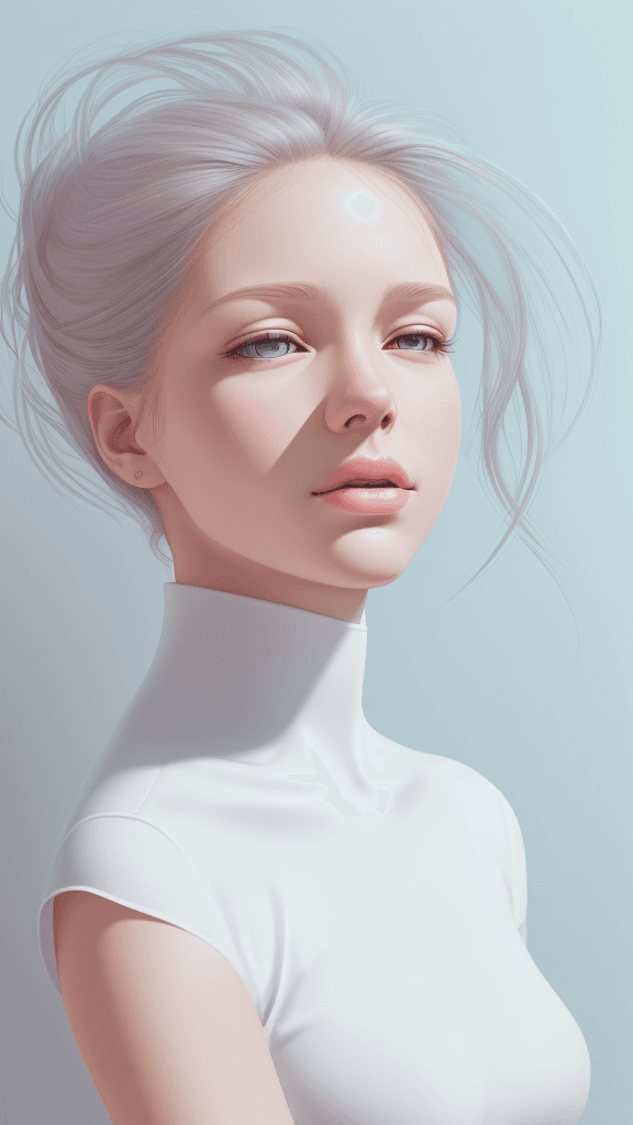 AI generated: (best quality, ultra-detailed, realistic:1. 2) deceived, clean lines, minimalist artwork, vibrant co...