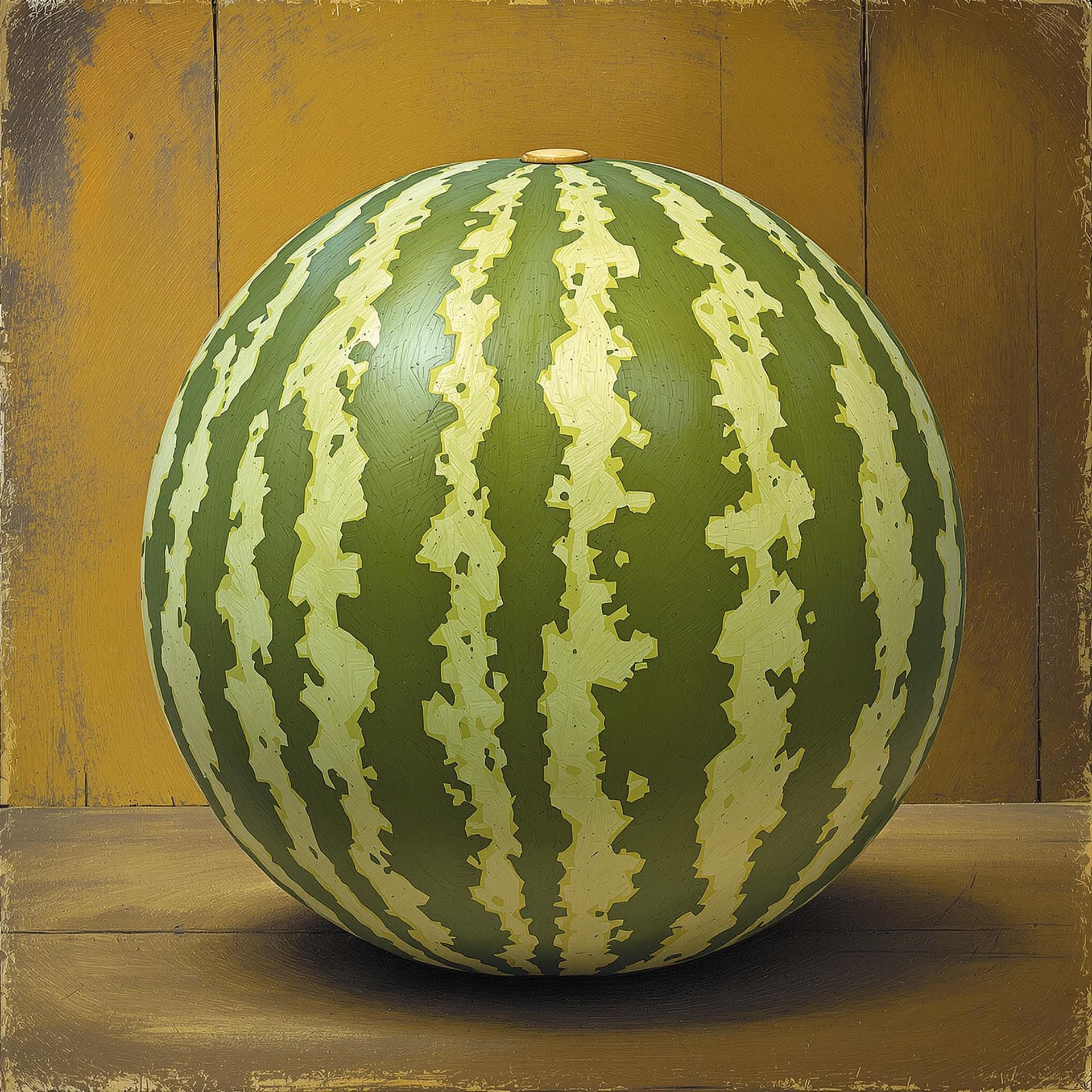 AI generated: big melon
