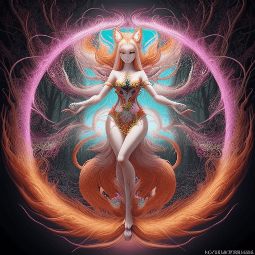 AI generated: In this breathtaking masterpiece, a hyper-realistic image comes to life, showcasing the ultimate nin...