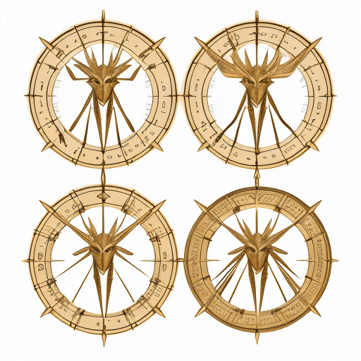 AI generated: Residency images considering zodiac sign Sagittarius 