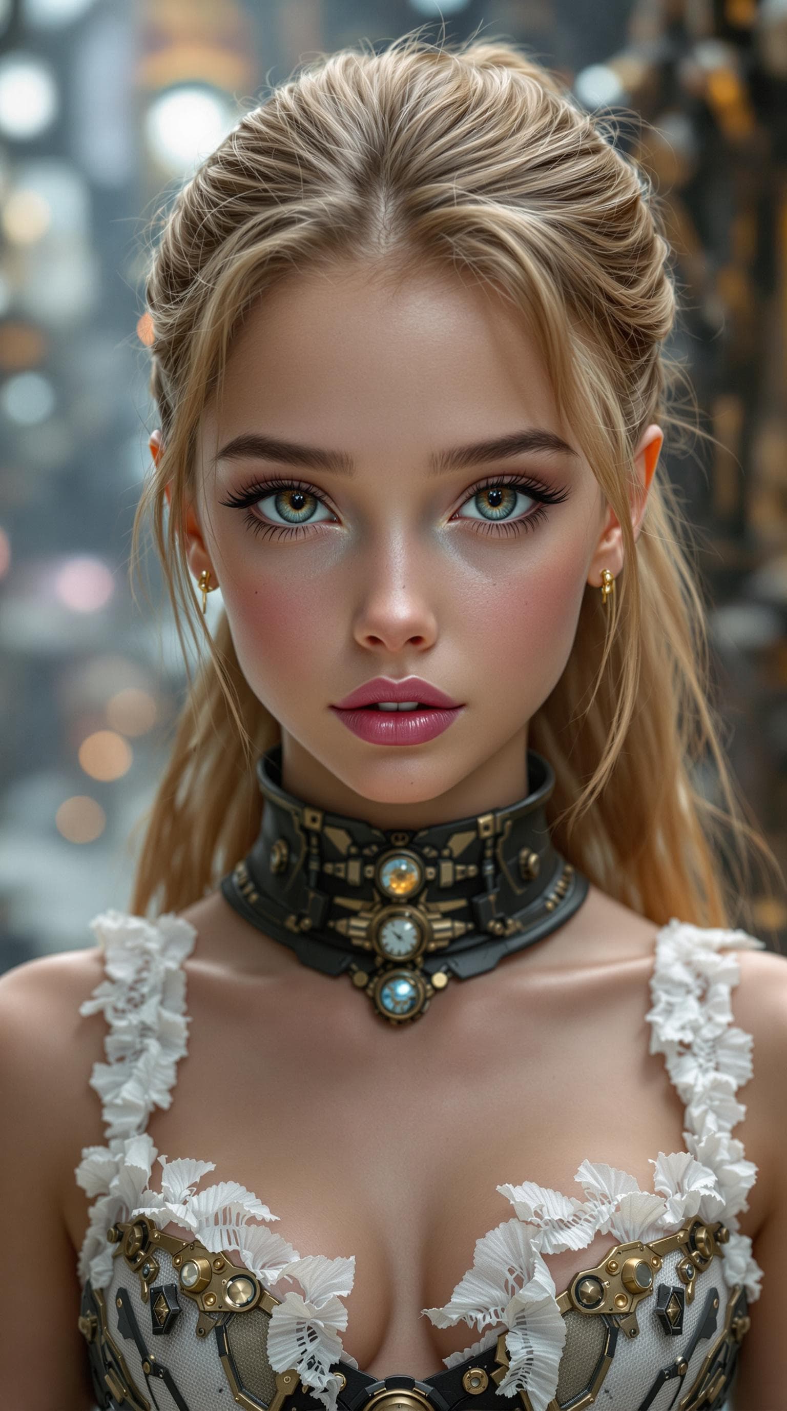 AI generated: a professional photo of a exceptionally beautiful girl in the world (age 11), (eleven year old), hig...