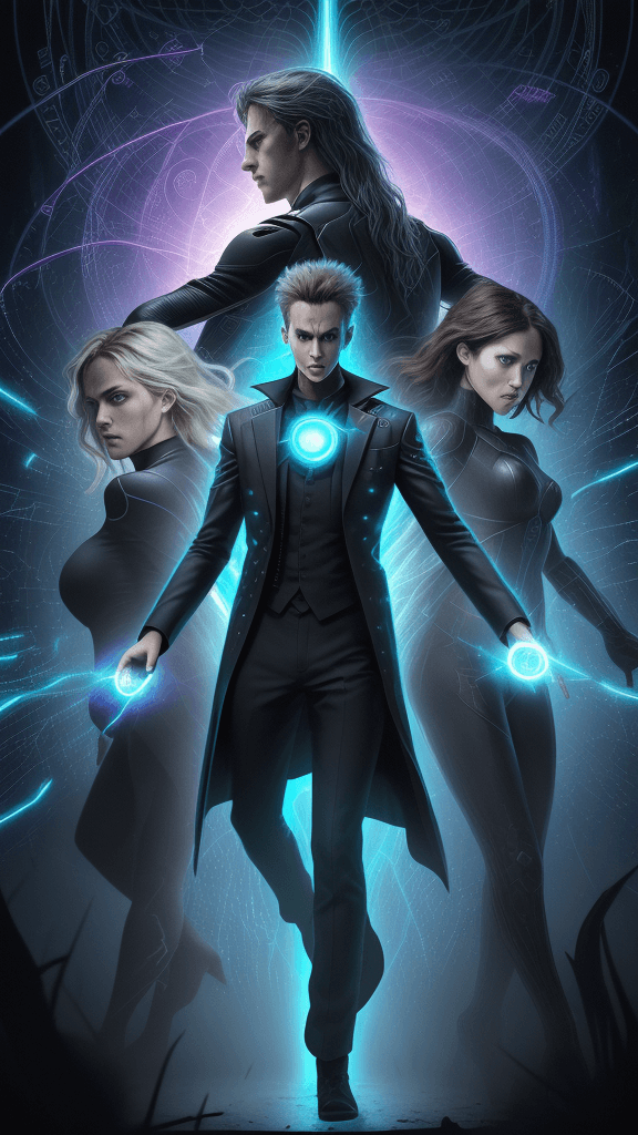 AI generated: Brace yourself for a mind-bending journey with The Quantum Shifter! As they traverse between dimensi...