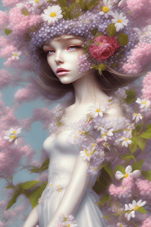 AI generated: The personification of springtime <lora:add_detail:1>