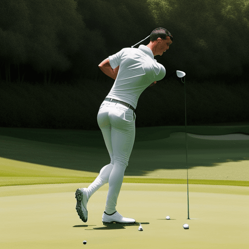 AI generated: Cristiano Ronaldo jugando Golf