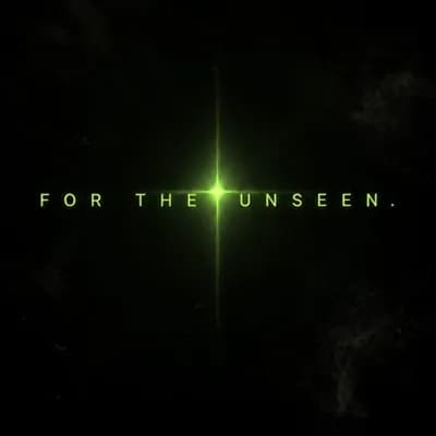 AI generated video: Use the uploaded START FRAME section as reference.

Animate the neon green text:
“FOR THE UNSEEN.”

...