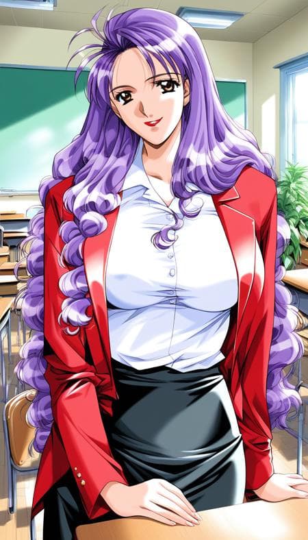 片桐美鈴 illustrious/Pony Katagiri_Mirei (Doukyuusei 2)
