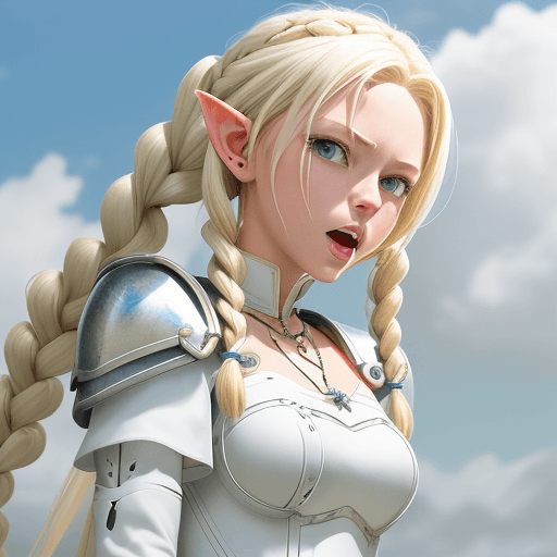 AI generated: source_anime, rating_explicit, country background, open mouth, pleasure-face, 1girl, blonde hair, po...