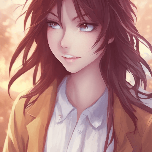 AI generated: (best-quality:0. 8), (best-quality:0. 8), perfect anime illustration, extreme closeup portrait of a ...