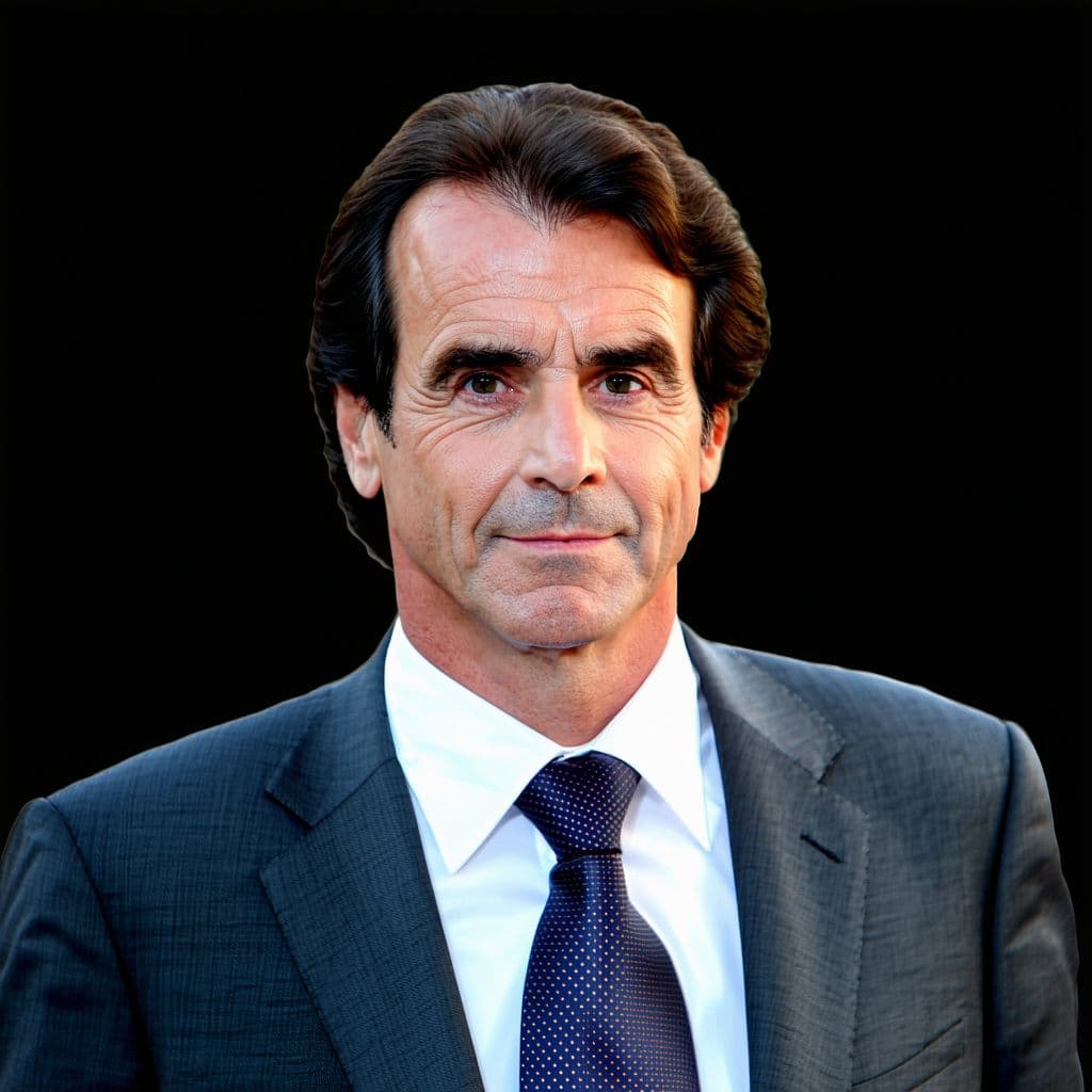 AI generated: Jose MAria Aznar
