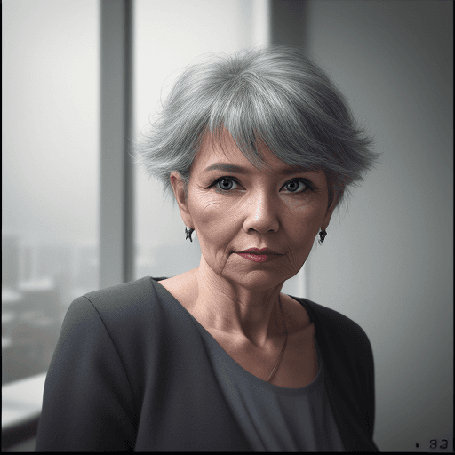 AI generated: shot on iPhone, no filter, 3:4, stylize 150, style raw, woman around 35-45 years