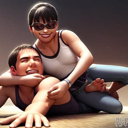 STF (Wrestling Hold) - Test