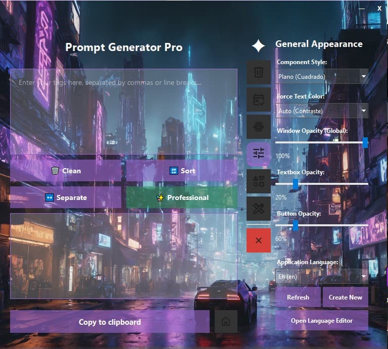 Prompt Generator Pro | Multilanguage | AI & More
