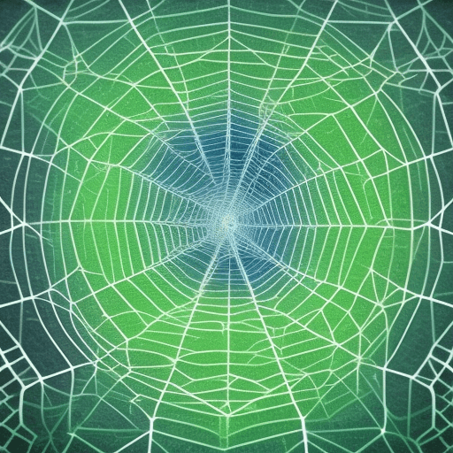AI generated: inter dimensional machine elves navigating through the complex geometry of the web of life