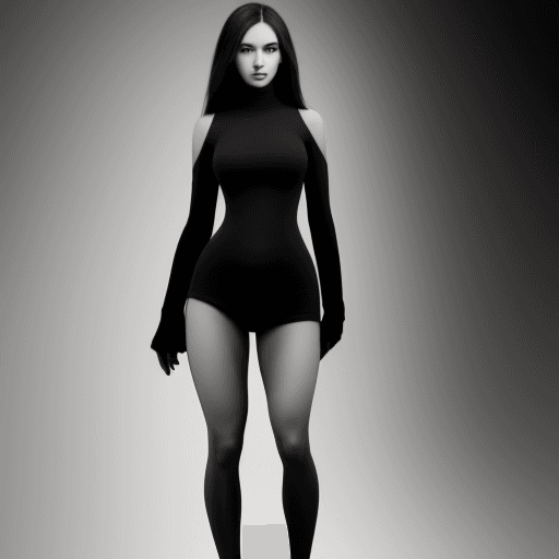 AI generated:  woman, full body
