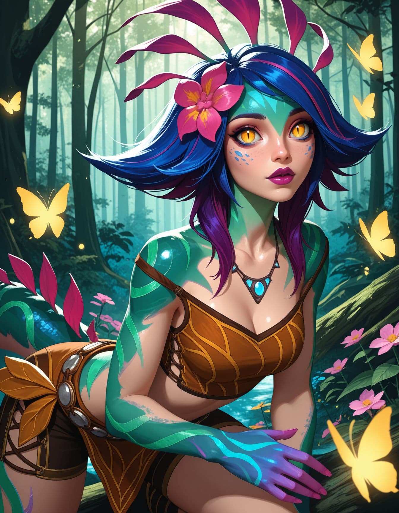 Neeko from League of Legends [IllustriousXL]