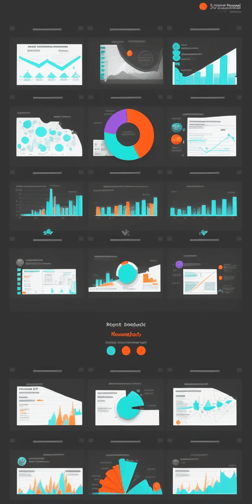 AI generated: Create an infographic mockup for a powerpoint presentation of my technical, data driven, and profess...