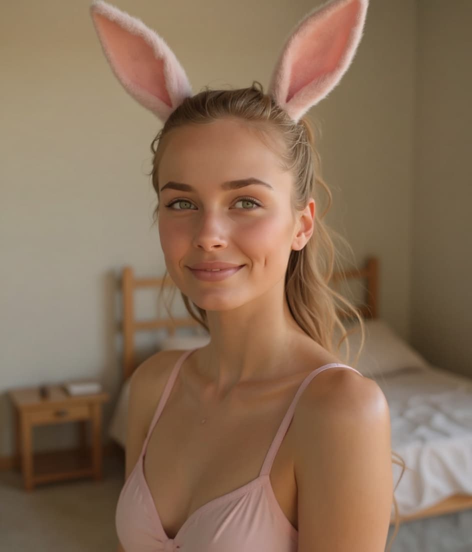 AI generated: A highly detailed, photorealistic, cinematic vertical medium-full shot of a beautiful young German w...