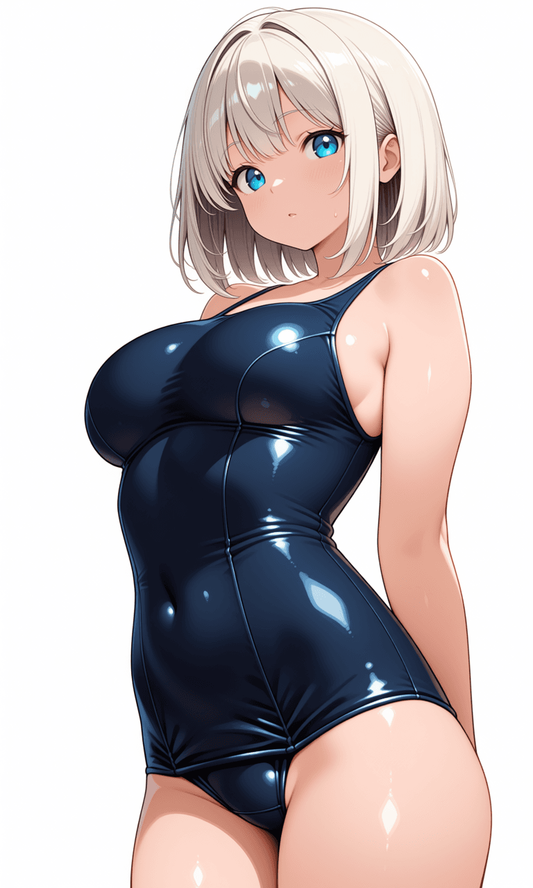 スク水/school swimsuit(XL,ill,pony) - Image 1