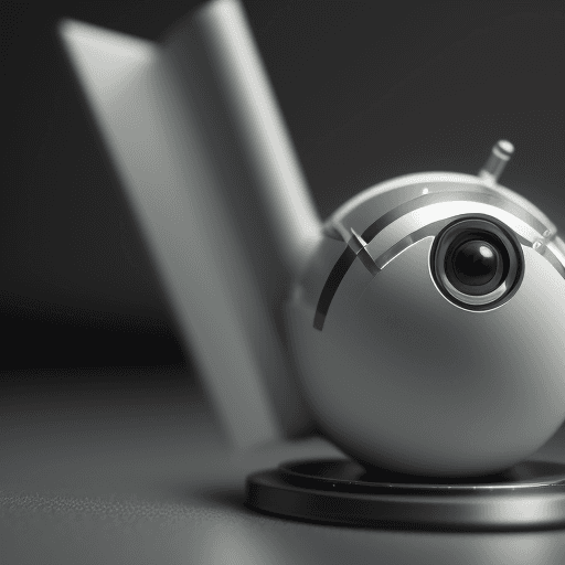 AI generated: Beautiful Android, hyper-realistic, shallow depth of field,