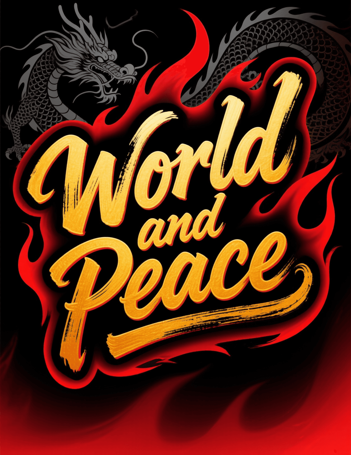 Dragon's Text Poster