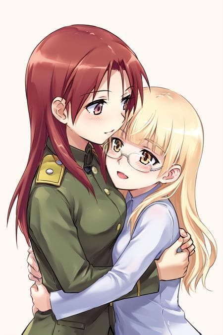 Minna Mio and Perrine || Strike Witches