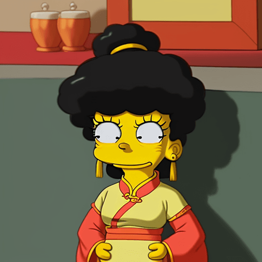 AI generated: CHINESE SIMPSON
