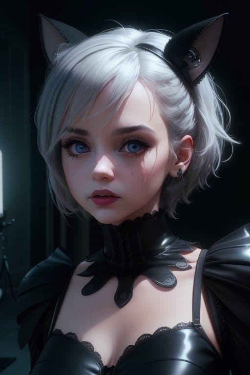 AI generated: mdjrny-v4 style, horror film by tim burton, (pixar style:1.2), cinematic lighting, Hyperrealism, 8k ...